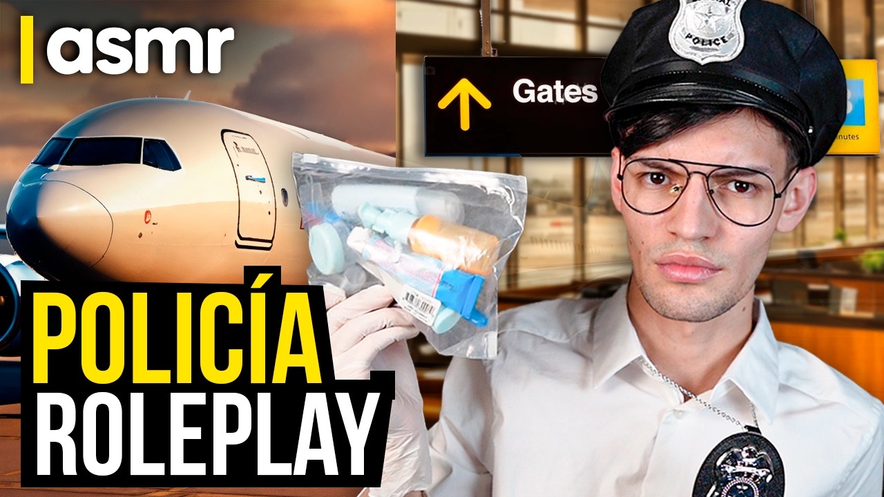 ASMR español roleplay policia de migracion asmr para dormir