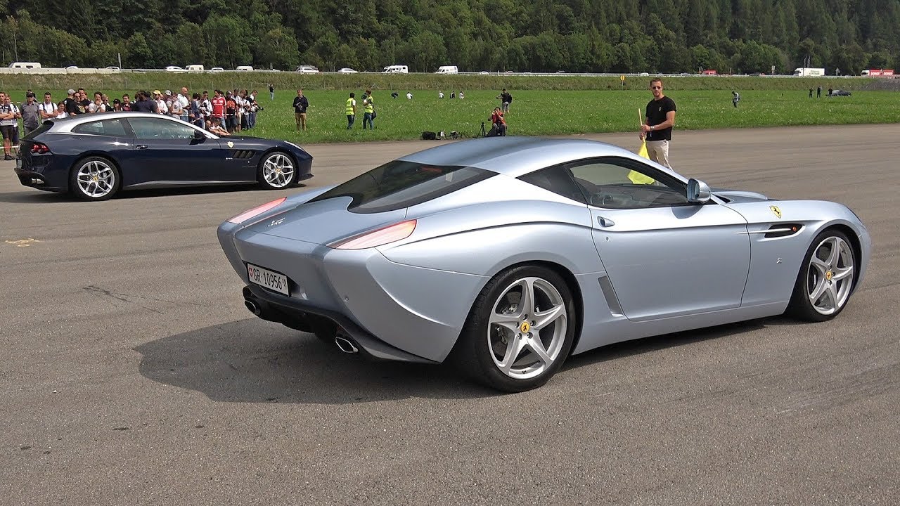 $1.5 Million Ferrari 599 GTZ Nibbio Zagato - Lovely Exhaust Sounds!