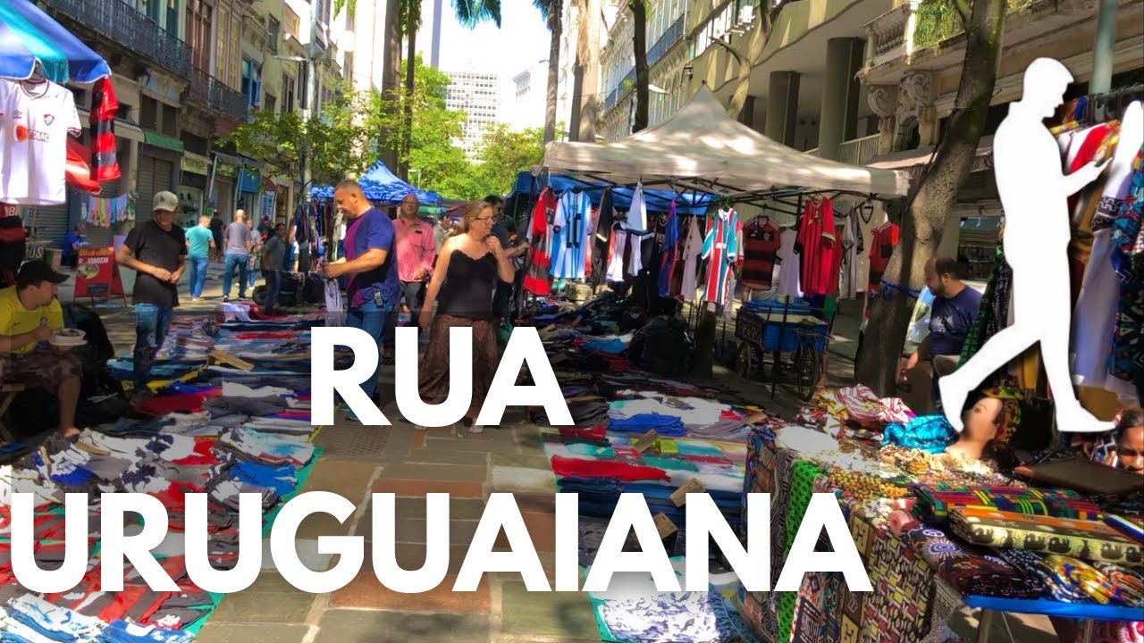 A RUA MAIS CAÓTICA DO RJ: URUGUAIANA