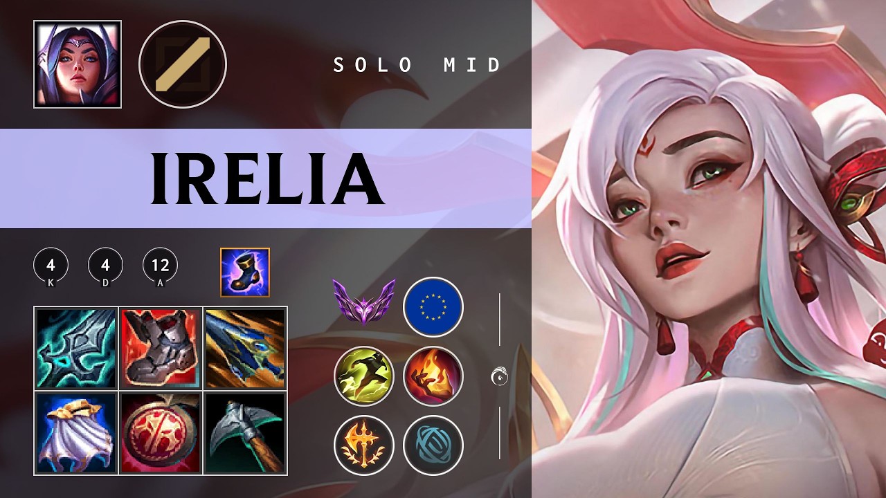 Irelia Mid vs Yasuo - EUW Master Patch 26.04
