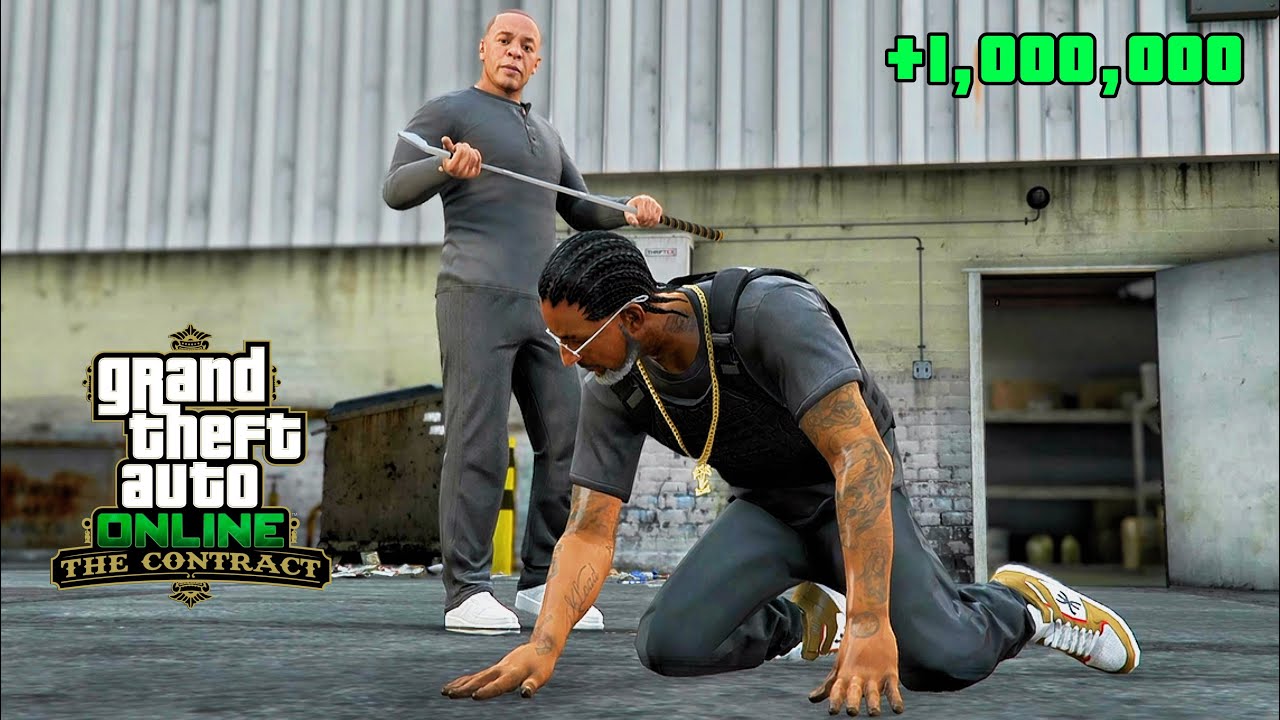 GTA 5: Dr. Dre Contract Final Mission Solo. GTA Online 