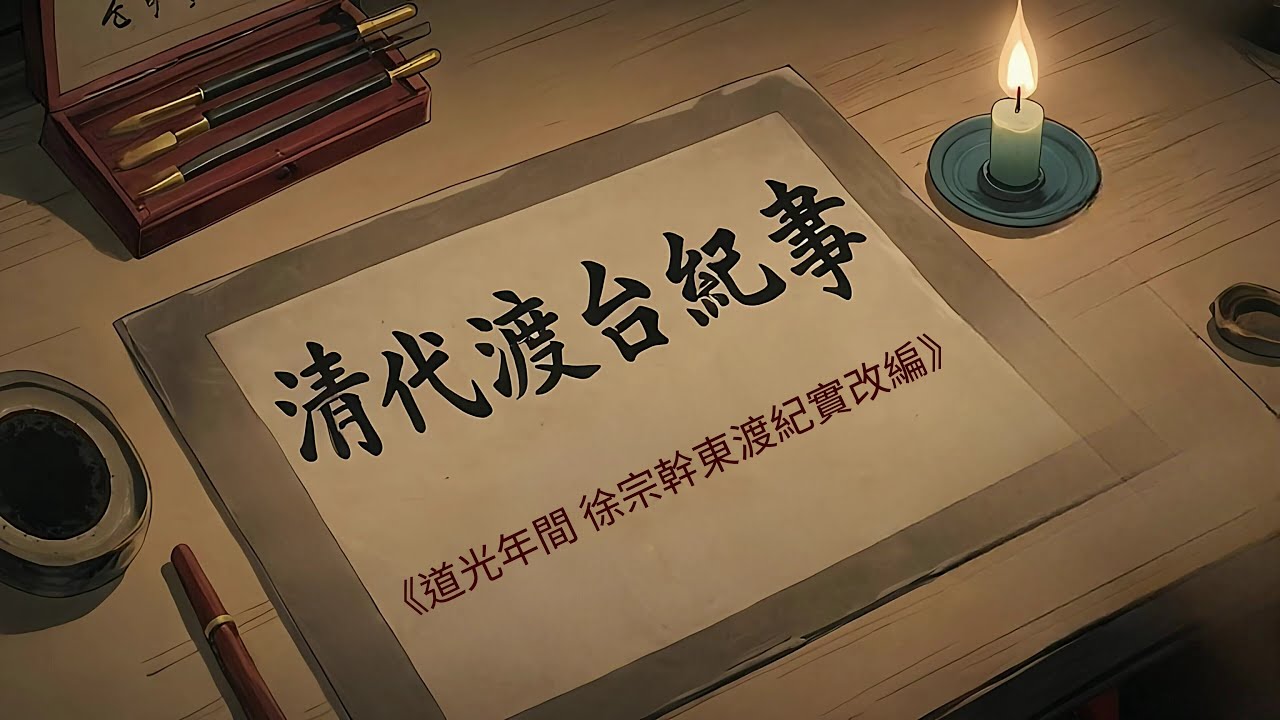「清代渡台紀事」《道光年間 徐宗幹東渡紀實改編》