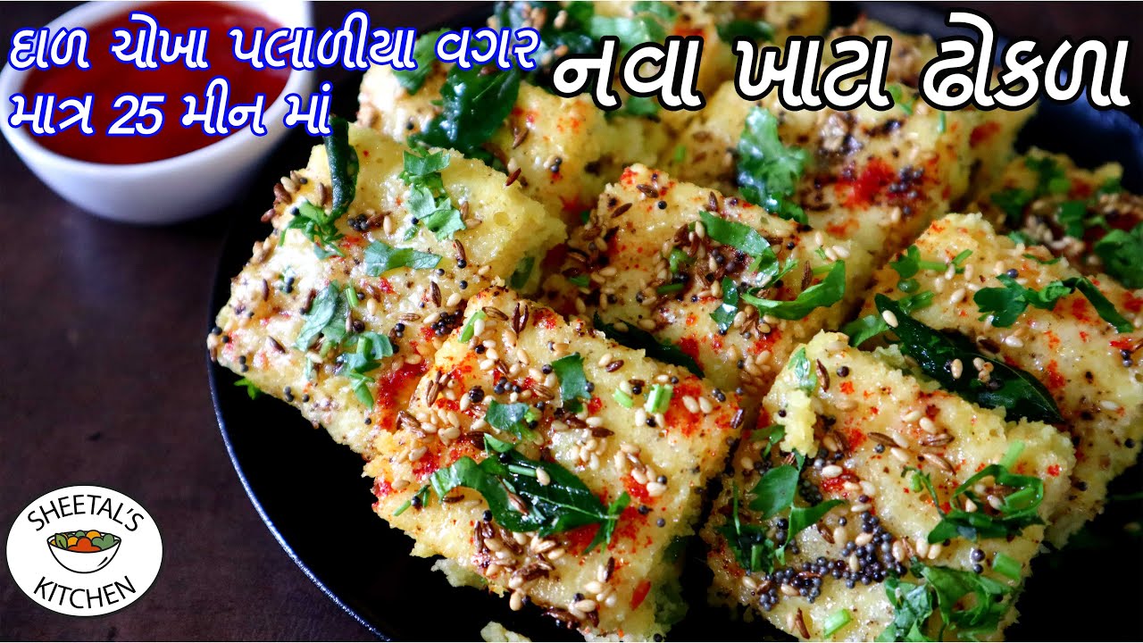 દાળ ચોખા પલાળ્યા વગર ઇન્સ્ટન્ટ નવા ખાટા ઢોકળા | Vegetable Khatta Dhokla recipe | vegetable dhokla