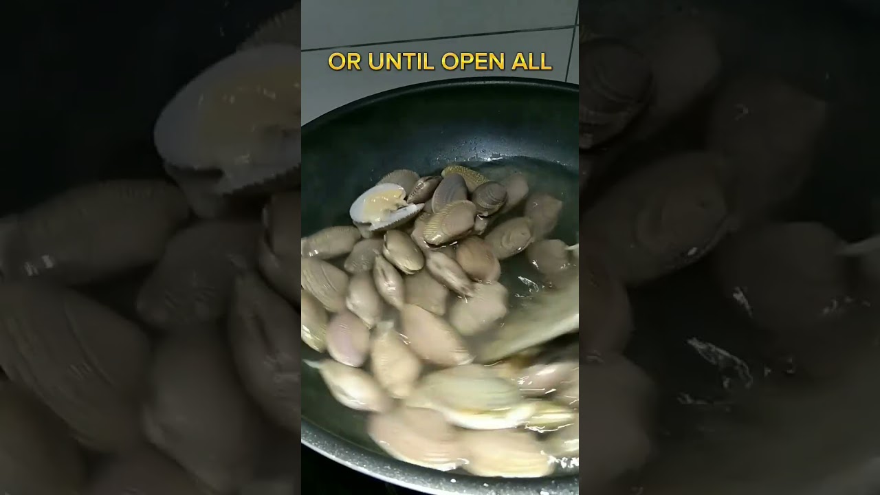 (Easy tips Recipe) Clams She'll Spicy 😋