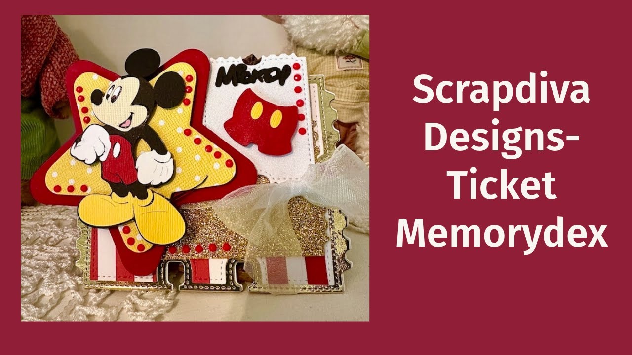 Scrapdiva Designs-Ticket Memorydex Die