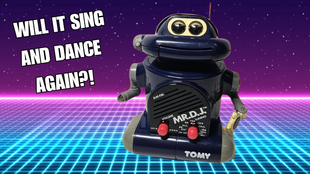 Можно ли починить поющего и танцующего робота-диджея Tomy Mr DJ Robot из 80-х?