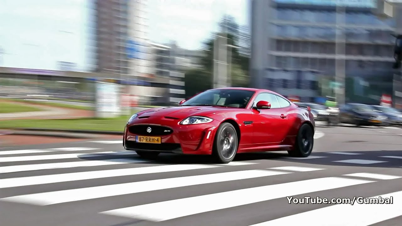 Jaguar XKR-S - Start up sound and accelerating!! 1080p HD