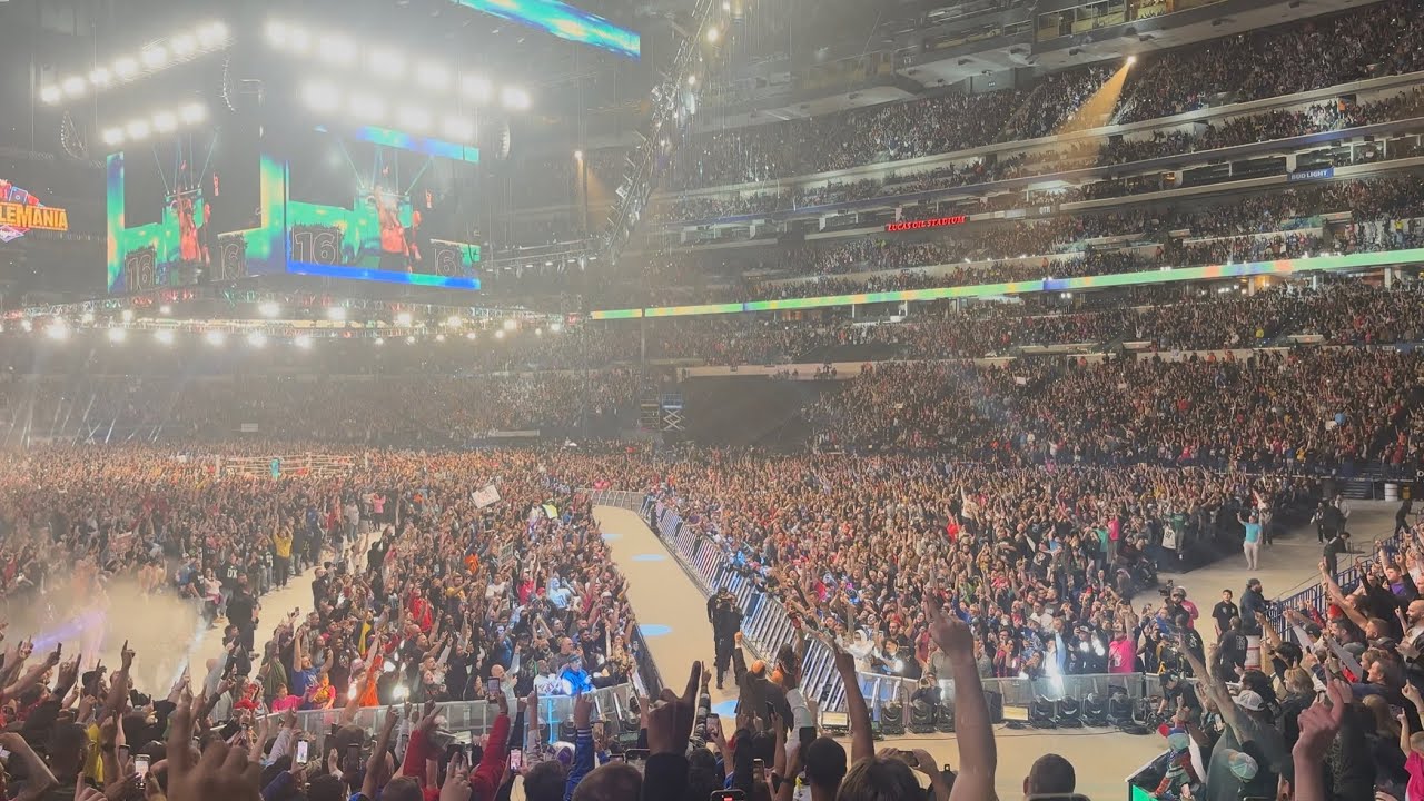 Roman Reigns Entrance Live WWE Royal Rumble Feb. 1, 2025