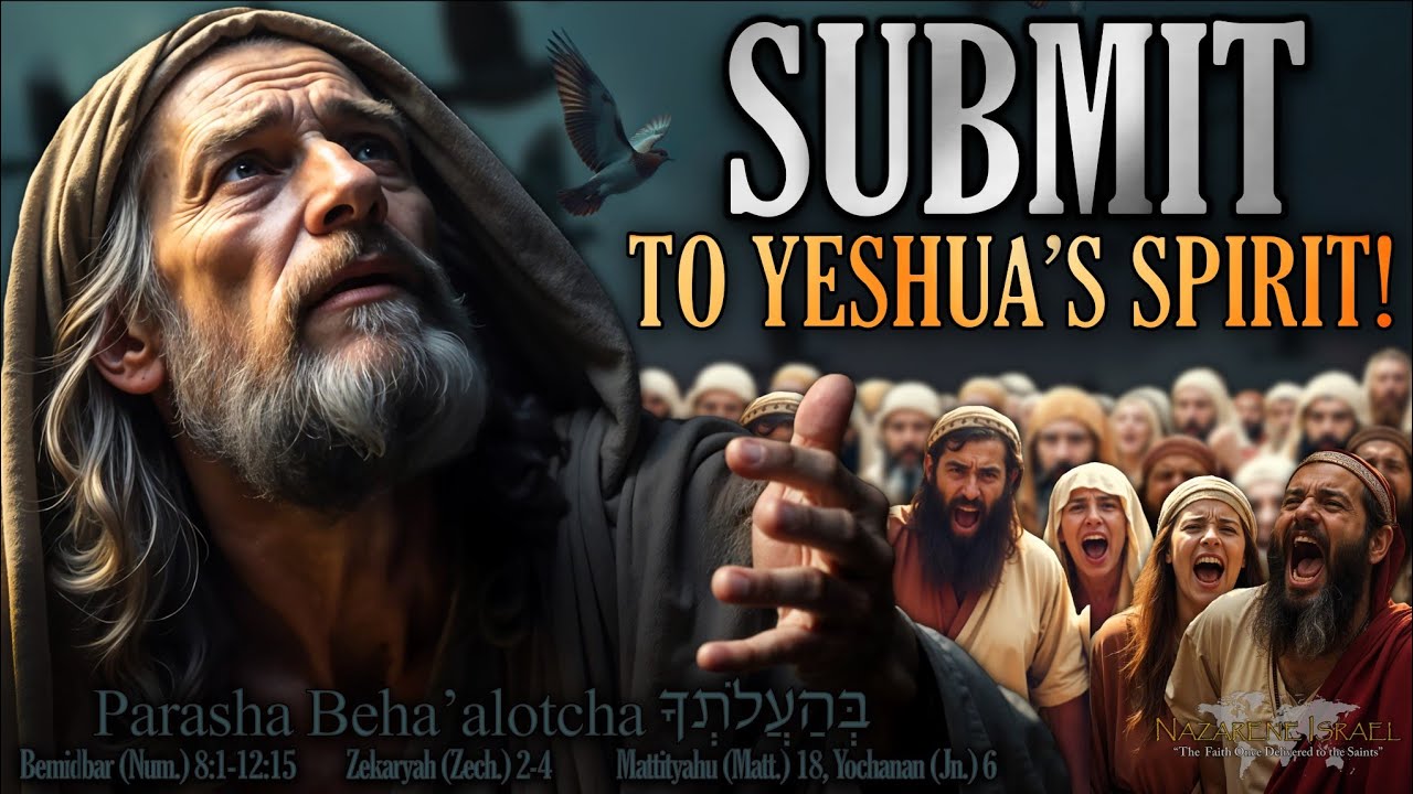 Parasha Beha'alotcha 5785 (2024) - Submit to Yeshua's Spirit!