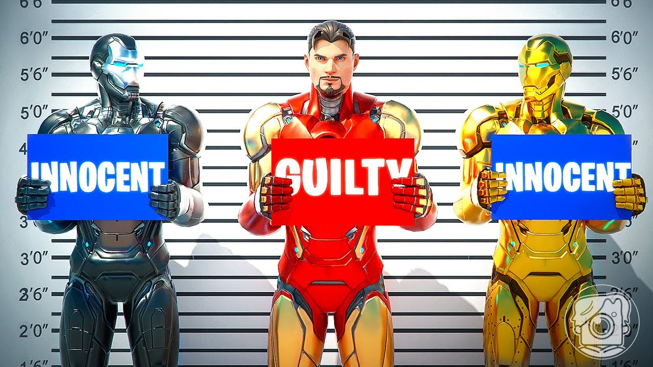 WHICH IRON MAN is GUILTY? (Fortnite Murder Mystery)