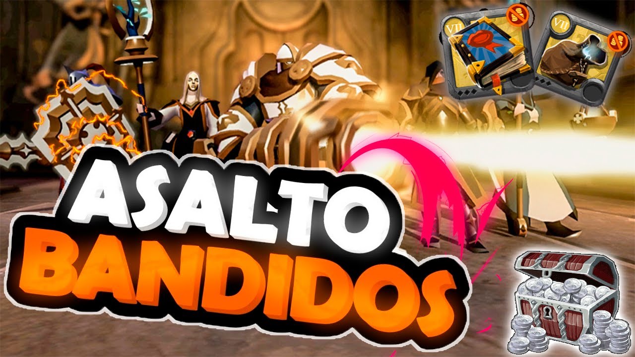 Haciendo Silver Fácil En Albión Online 😍 Guerra de Facciones En Asalto de Bandidos 🥇🔥