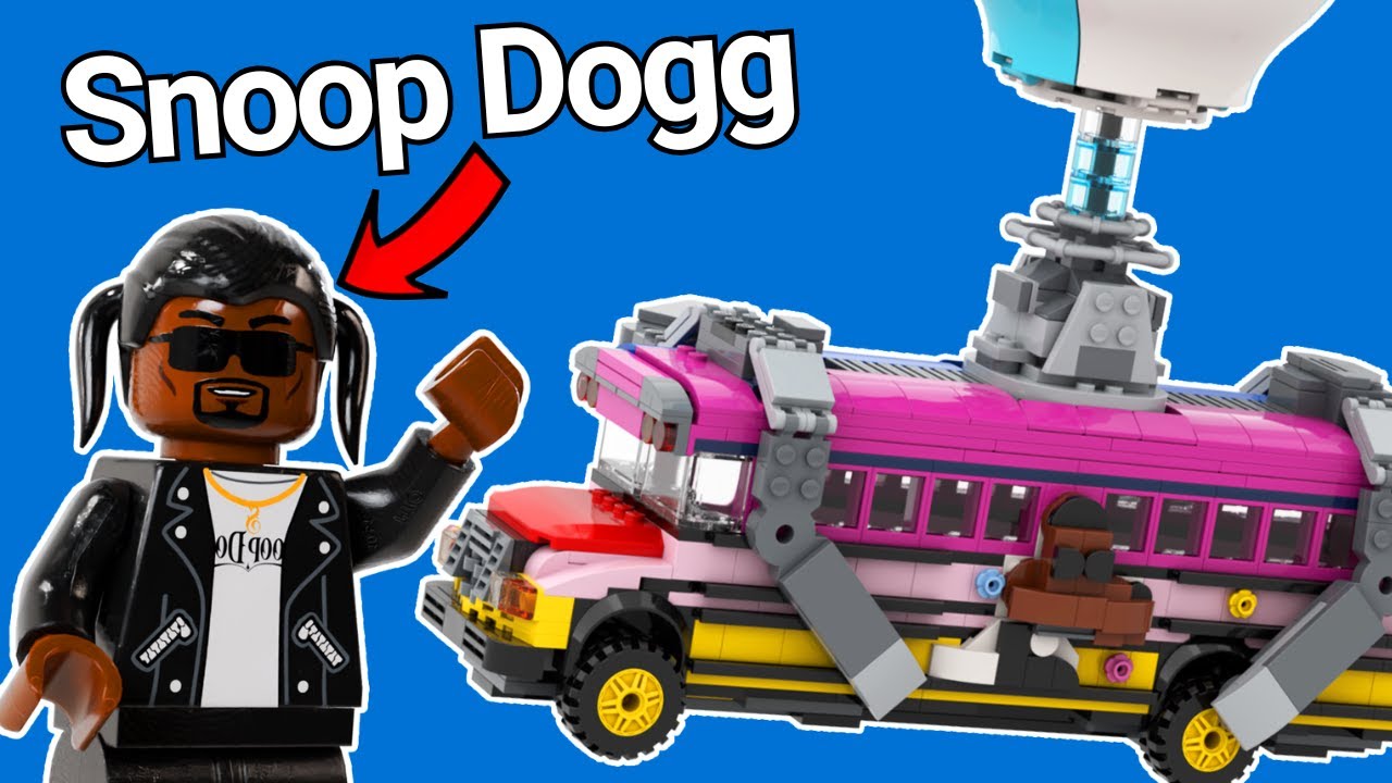 I built custom LEGO Battle Buses!
