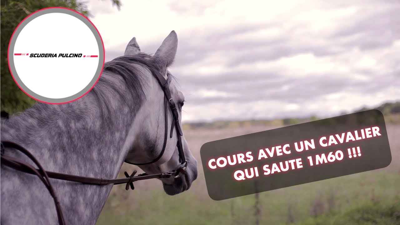 JE PREND UN COURS AVEC UN CAVALIER DE L'ÉQUIPE DE FRANCE !!