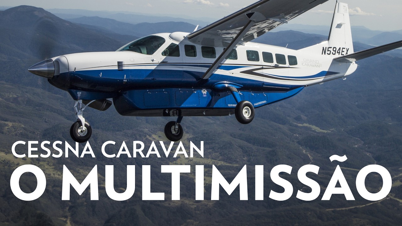 Conheça o Grand Caravan EX, o turboélice multimissão da Cessna