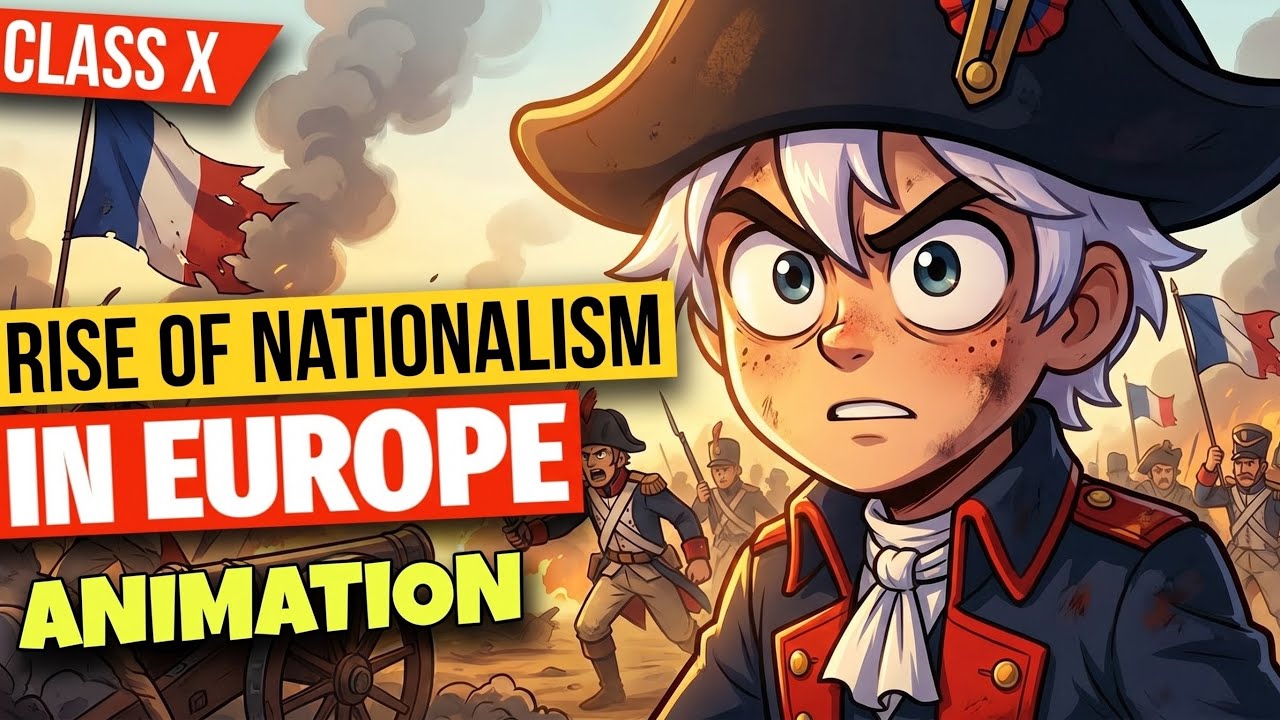 The Rise of Nationalism in Europe Class 10 Full Chapter (Animation ) | Class 10 History Chapter 1