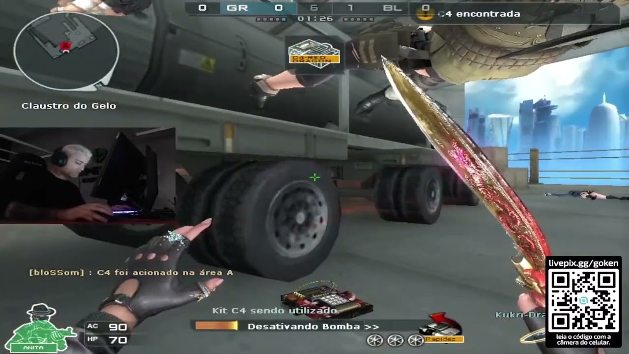 Melhores momentos na ranked #1