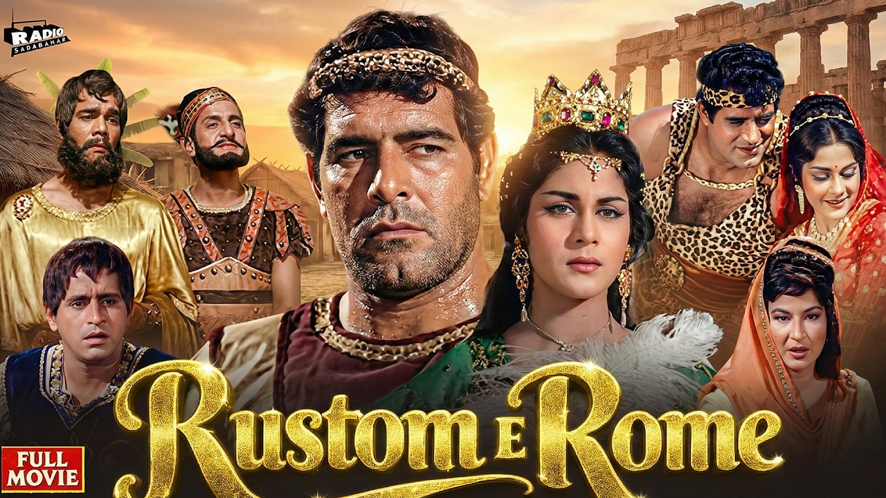 Rustom-E-Rome (1964) Full HD Movie | Dara Singh | Bollywood Classic Action Film