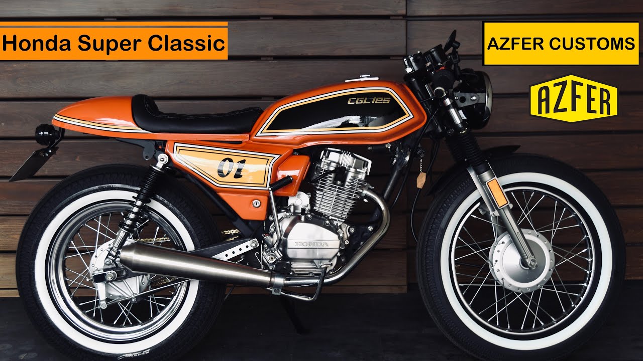 Review Honda Tool 125 Café Racer//Honda Super Classic AZFER CUSTOMS