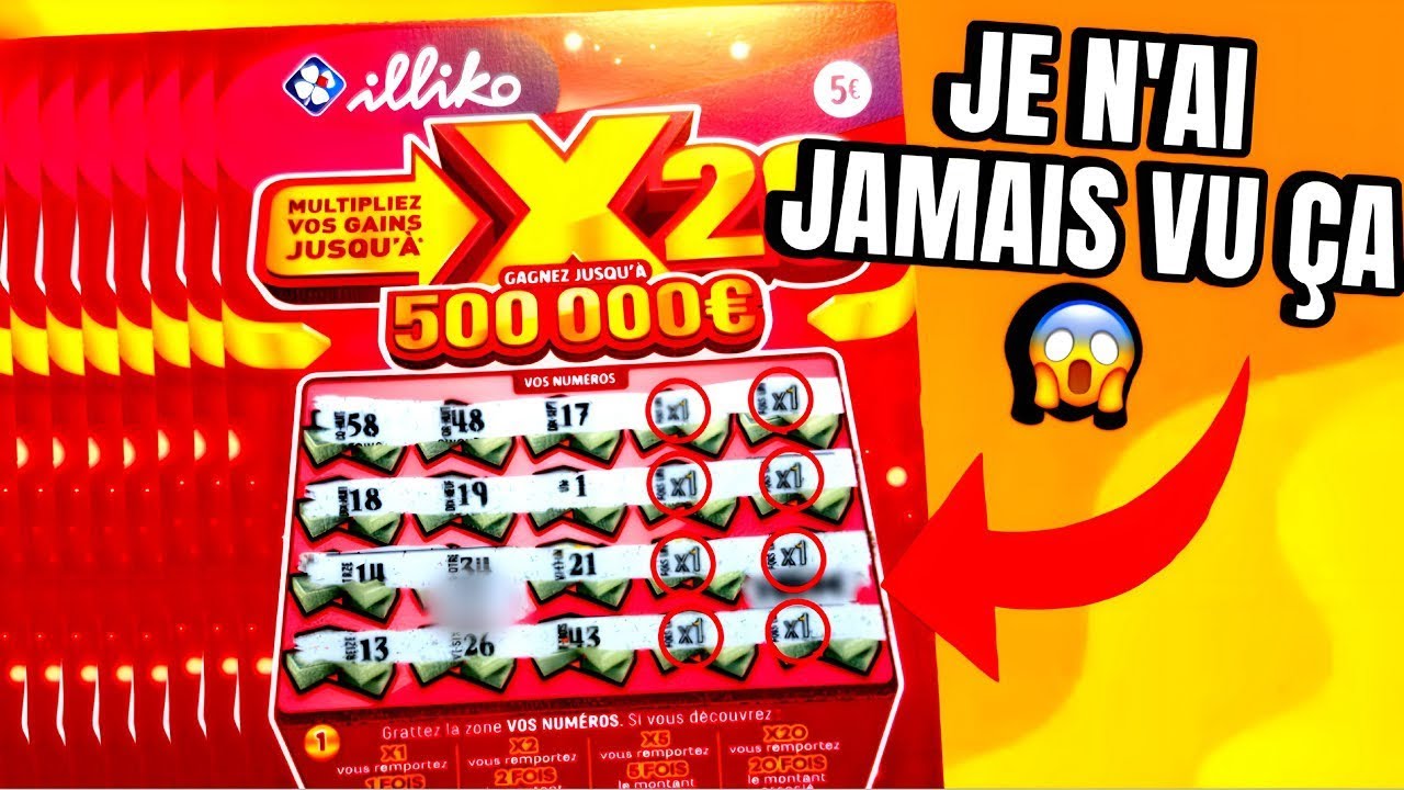 🎉 Grattage FDJ X20 : 50€ de Tickets à Gratter – Jackpot Multiplié x20 ou Perte Totale ? 💰