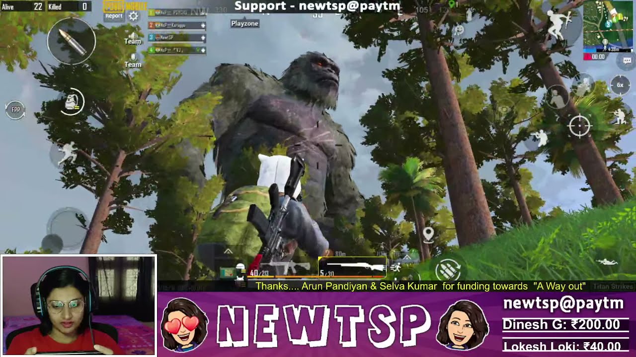 KONG in SANHOK 🔴 PUBG MOBILE LIVE TAMIL  #NewtSP  !pet !faq