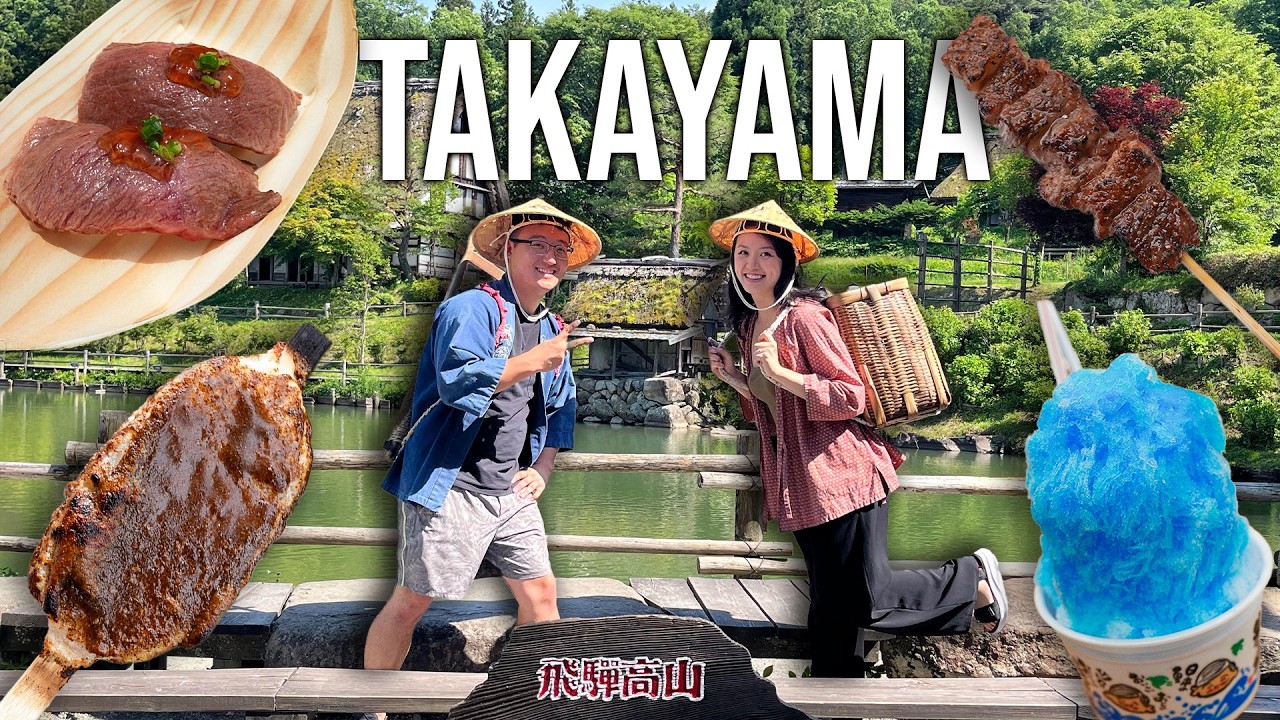 First Time Exploring Takayama! | 4K Japan travel food vlog
