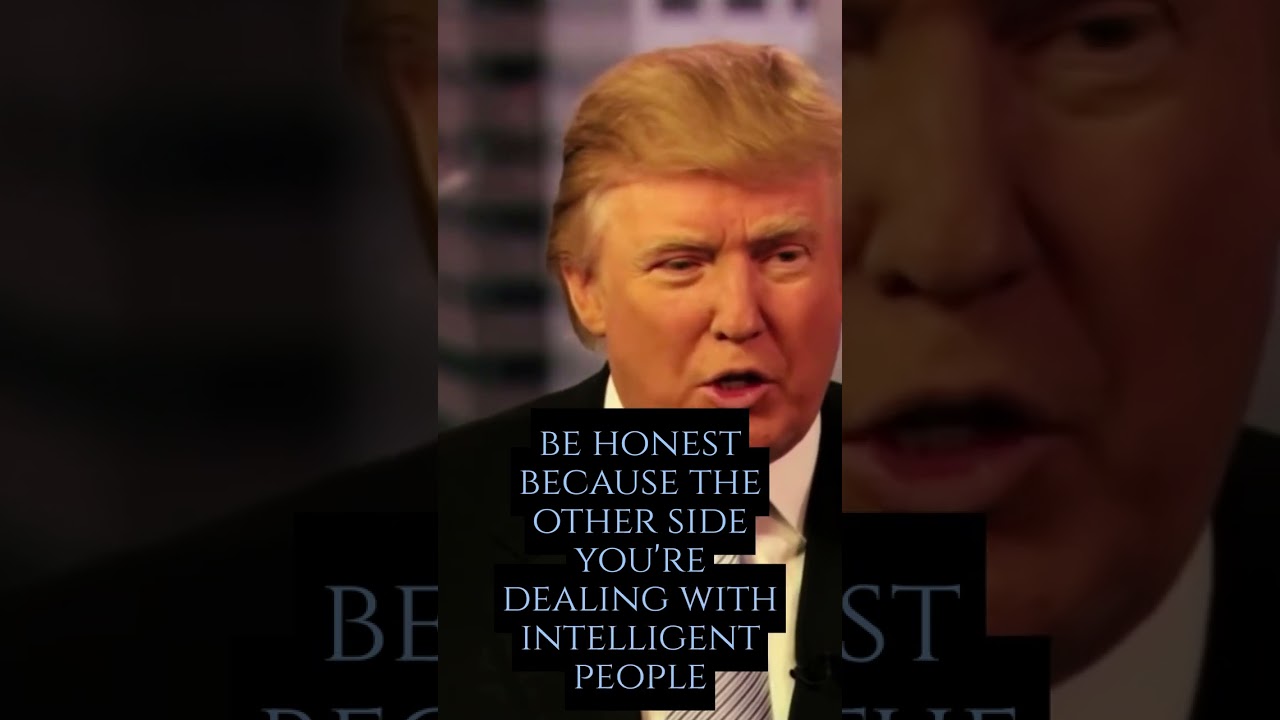 Donald Trump's Top Tips for Negotiating in Business