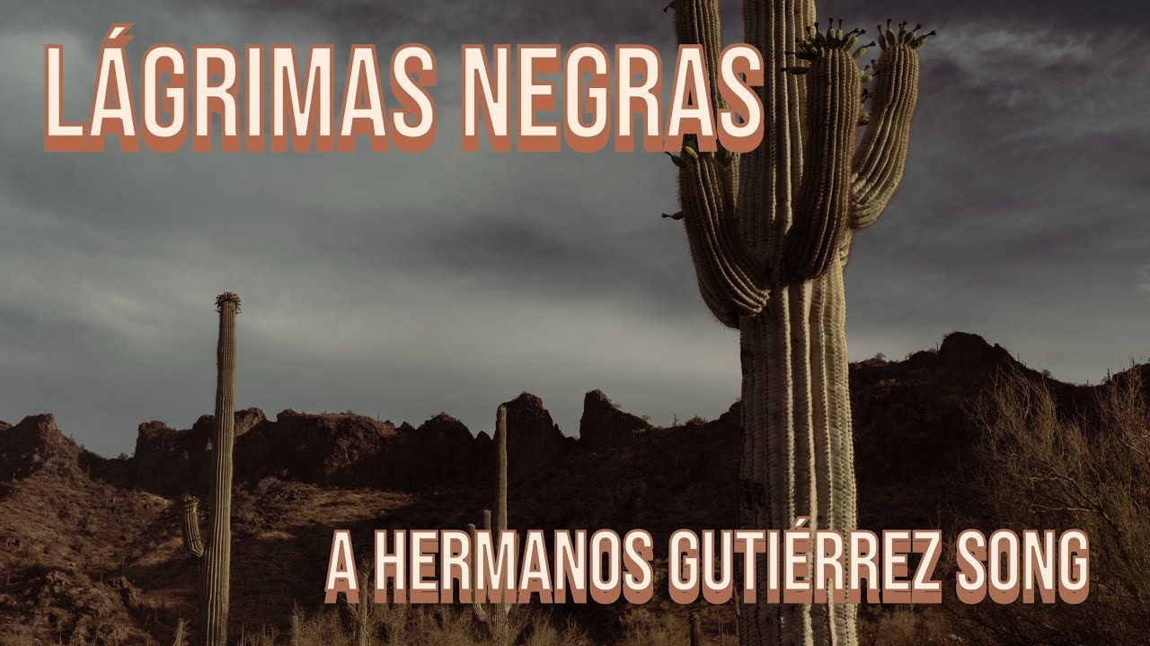 Lágrimas Negras - Hermanos Gutiérrez (Cover)