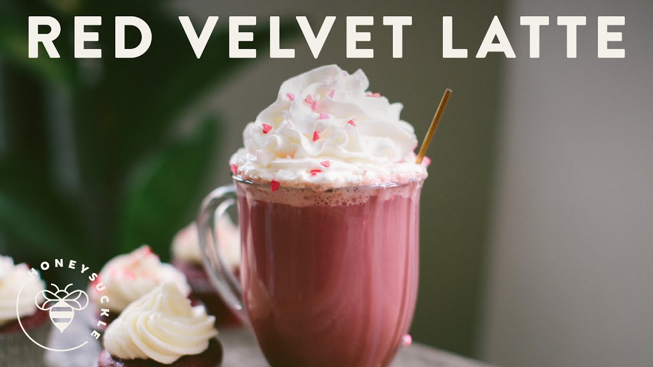 Red Velvet Latte (no Food Color added) - Honeysuckle