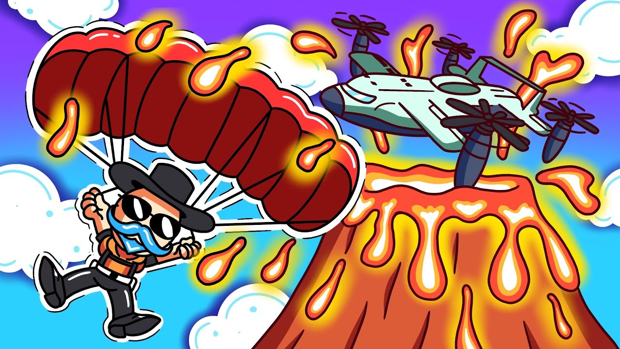 We Flew Over an Exploding VOLCANO in StormWorks!