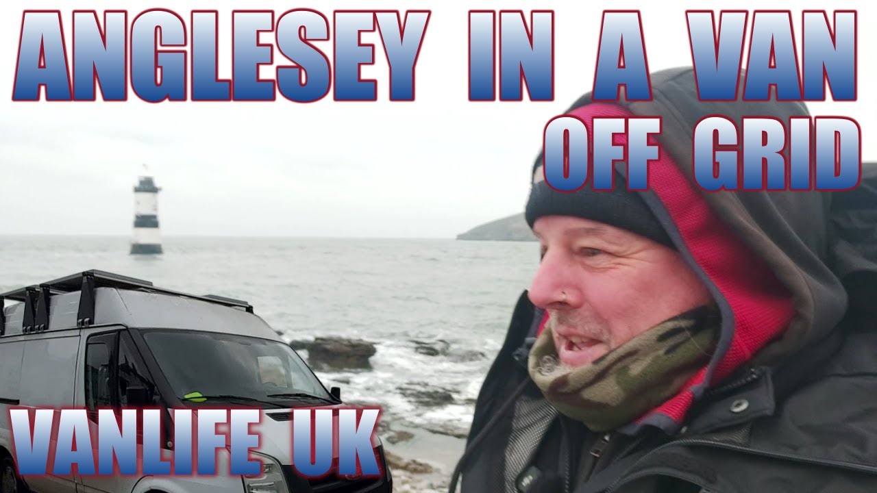Discovering Anglesey; A Wild Camp Off Grid Exploration in a Van - VAN LIFE UK