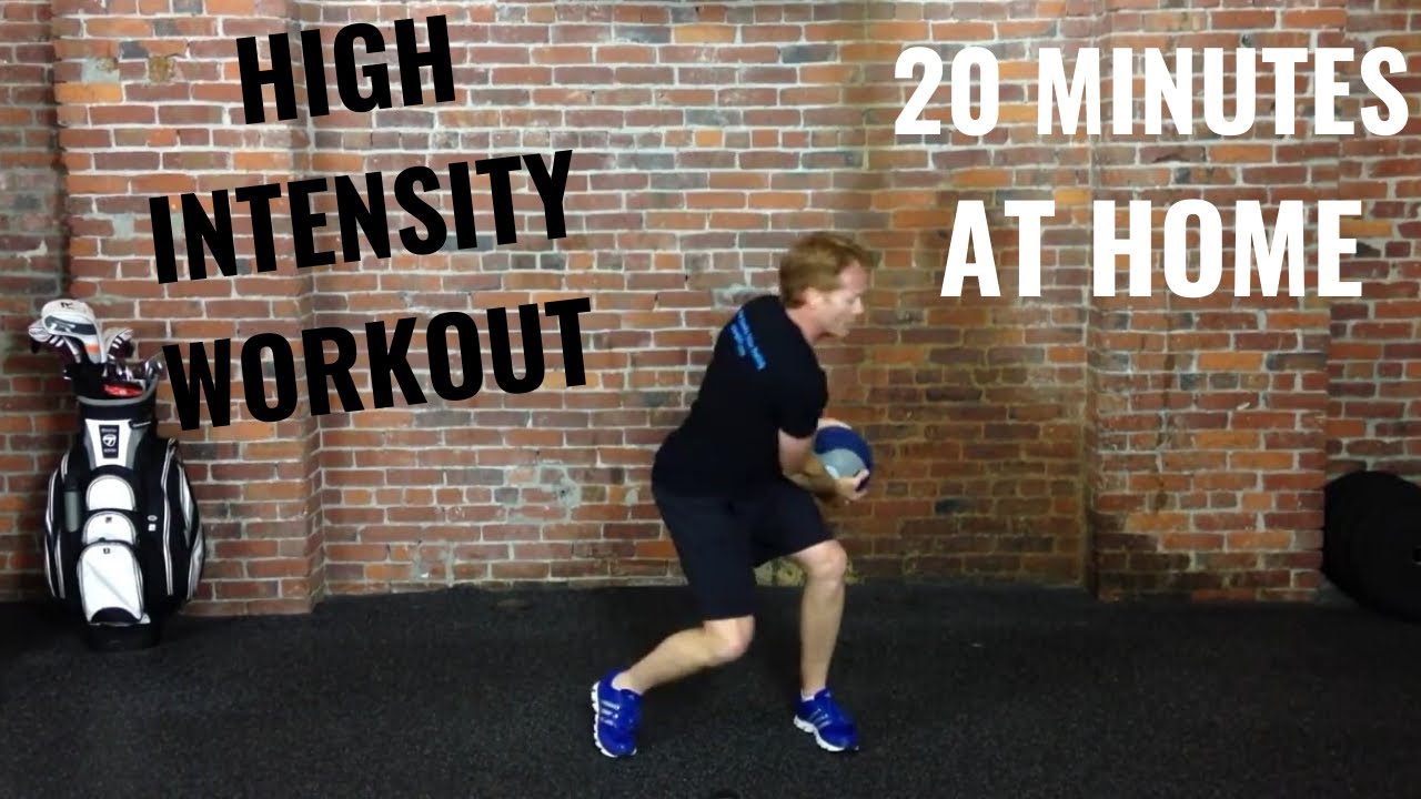 20 Minute Workout from Home. Level 2 - Explosive Power