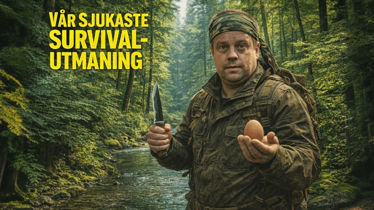 Allt hänger på ett ÄGG?! Vår sjukaste survival-utmaning någonsin!
