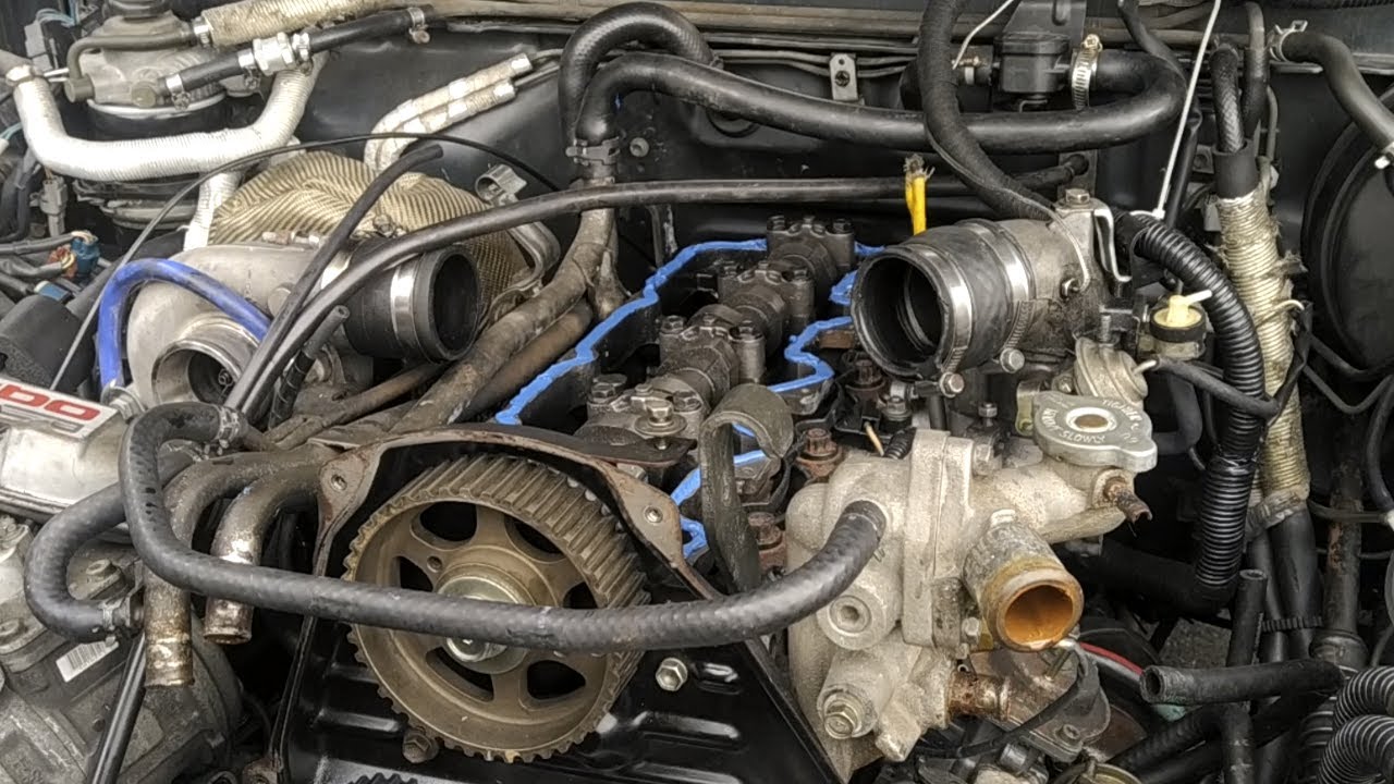 Toyota 4Runner - Eccessivo Blow By dallo sfiato olio & Sostituzione guarnizione coperchio Punterie