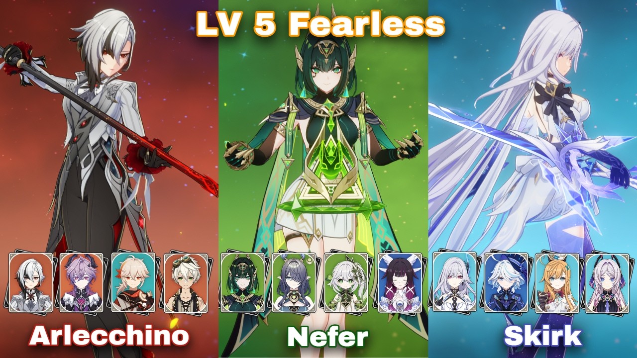 Stygian Onslaught Lv 5 Fearless | 6.4 | Genshin Impact