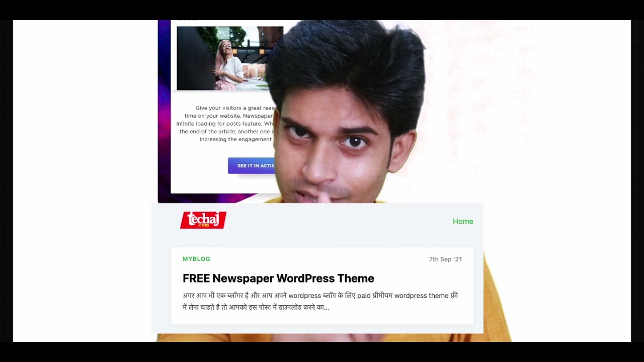 FREE Newspaper WordPress Theme Download