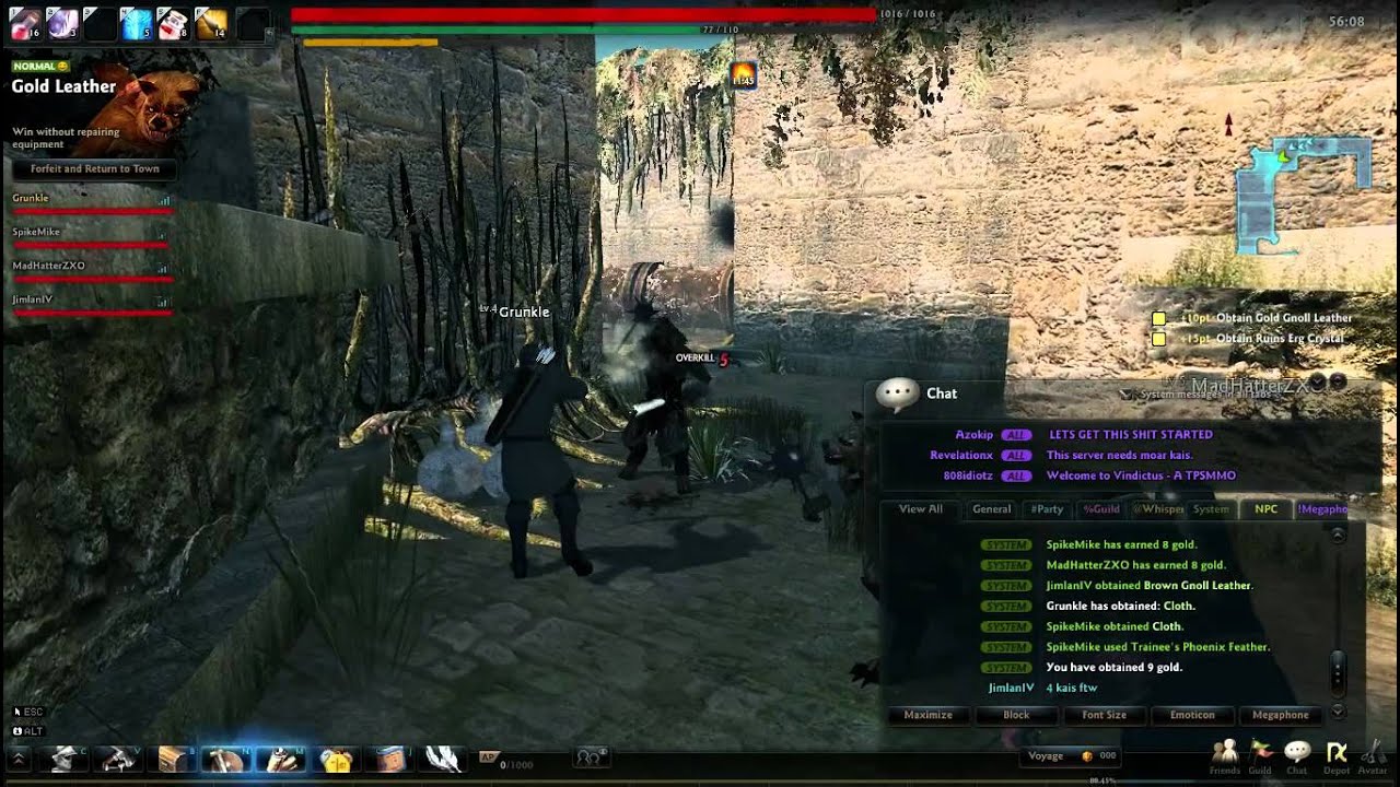 720p | Vindictus - Kai Early Gameplay