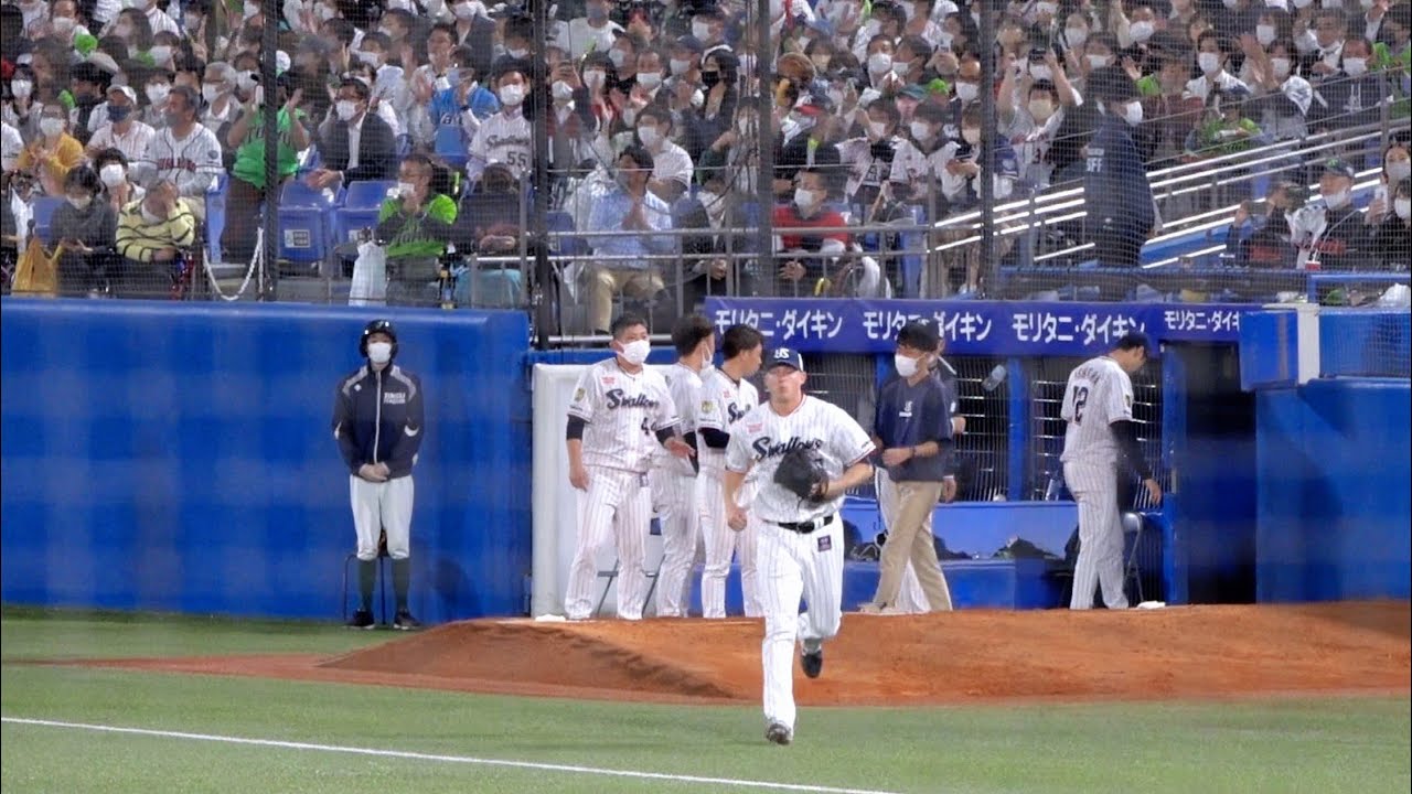 CS最終回マクガフ登場曲に手拍子が凄い！2022/10/14 東京ヤクルトスワローズ クライマックスシリーズファイナル