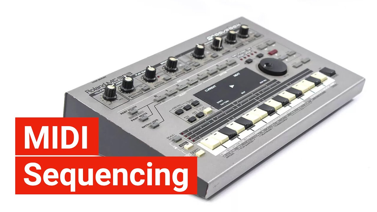 MIDI Sequencing the Roland MC-303