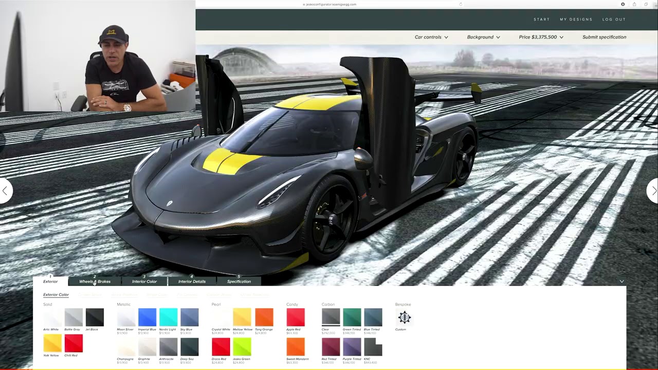HELP ME SPEC OUT MY NEW KOENIGSEGG JESKO! || Manny Khoshbin