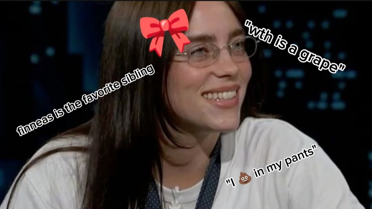 BILLIE EILISH FUNNY MOMENTS THAT CURED MY DEPRESSION 🔥💖✨