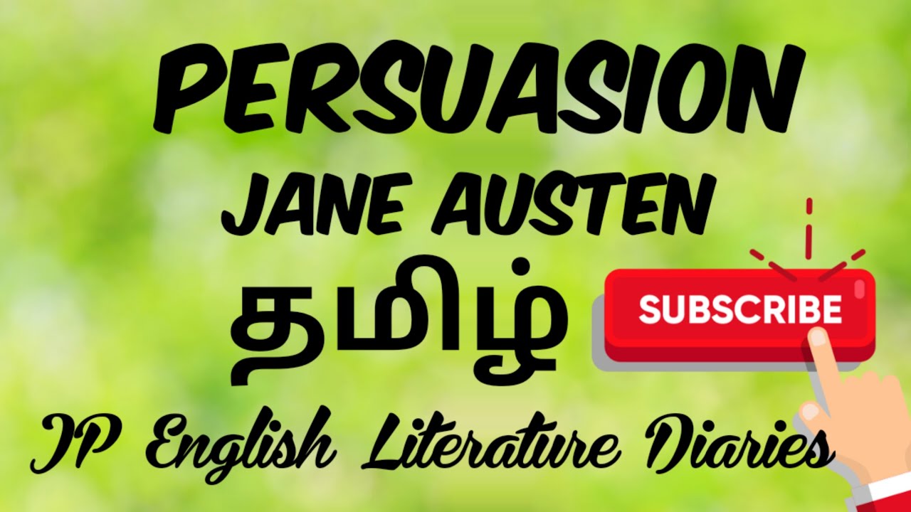 Persuasion by Jane Austen Summary in Tamil