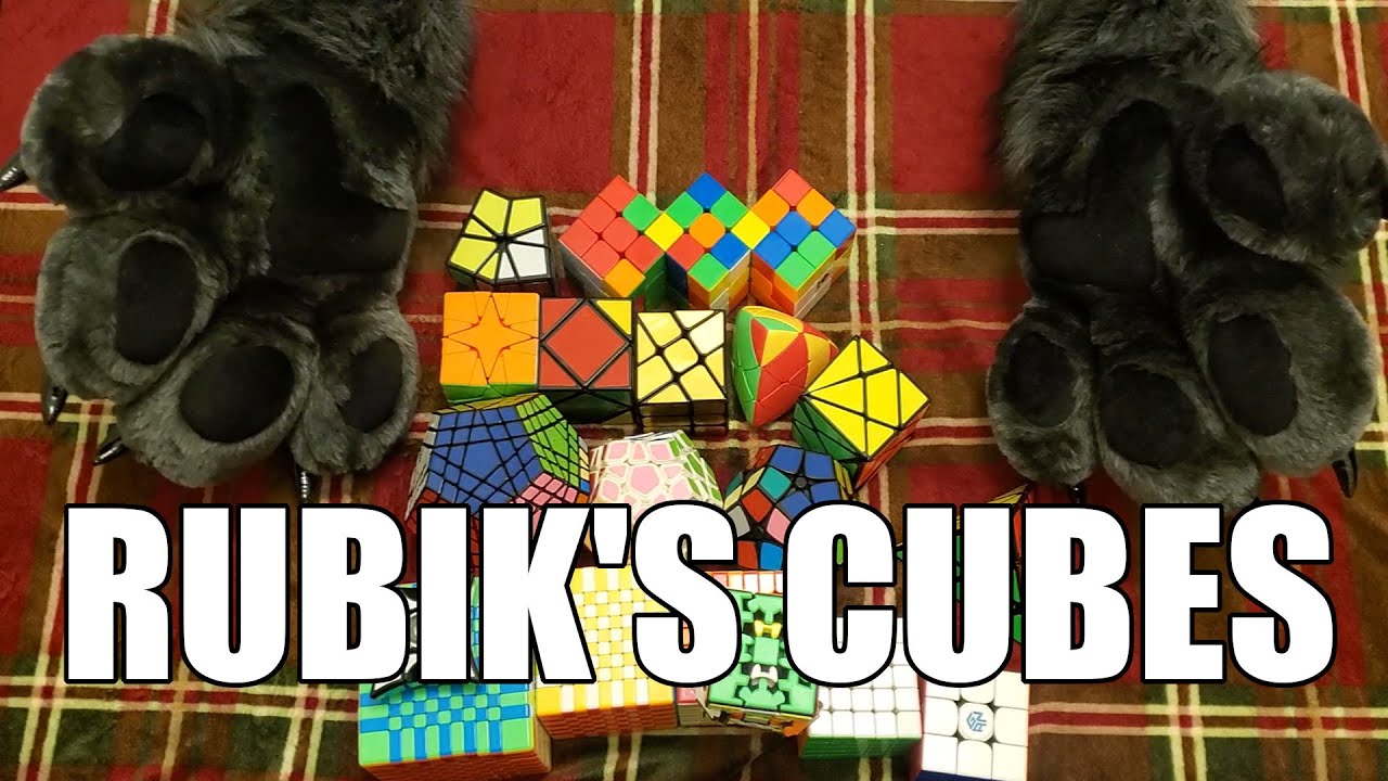 [Furry ASMR] Rubik's Cube Show and Tell! | Soft Spoken, Clicking, Plastic, Paws