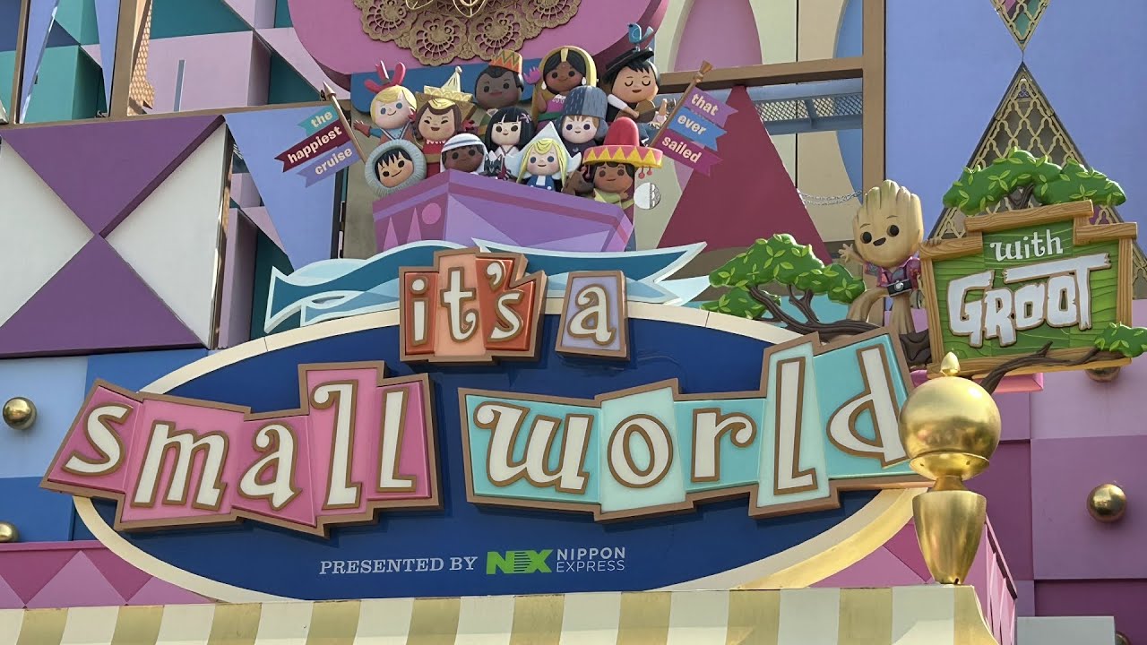 イッツ・ア・スモールワールドwithグルート it's a small world with Groot