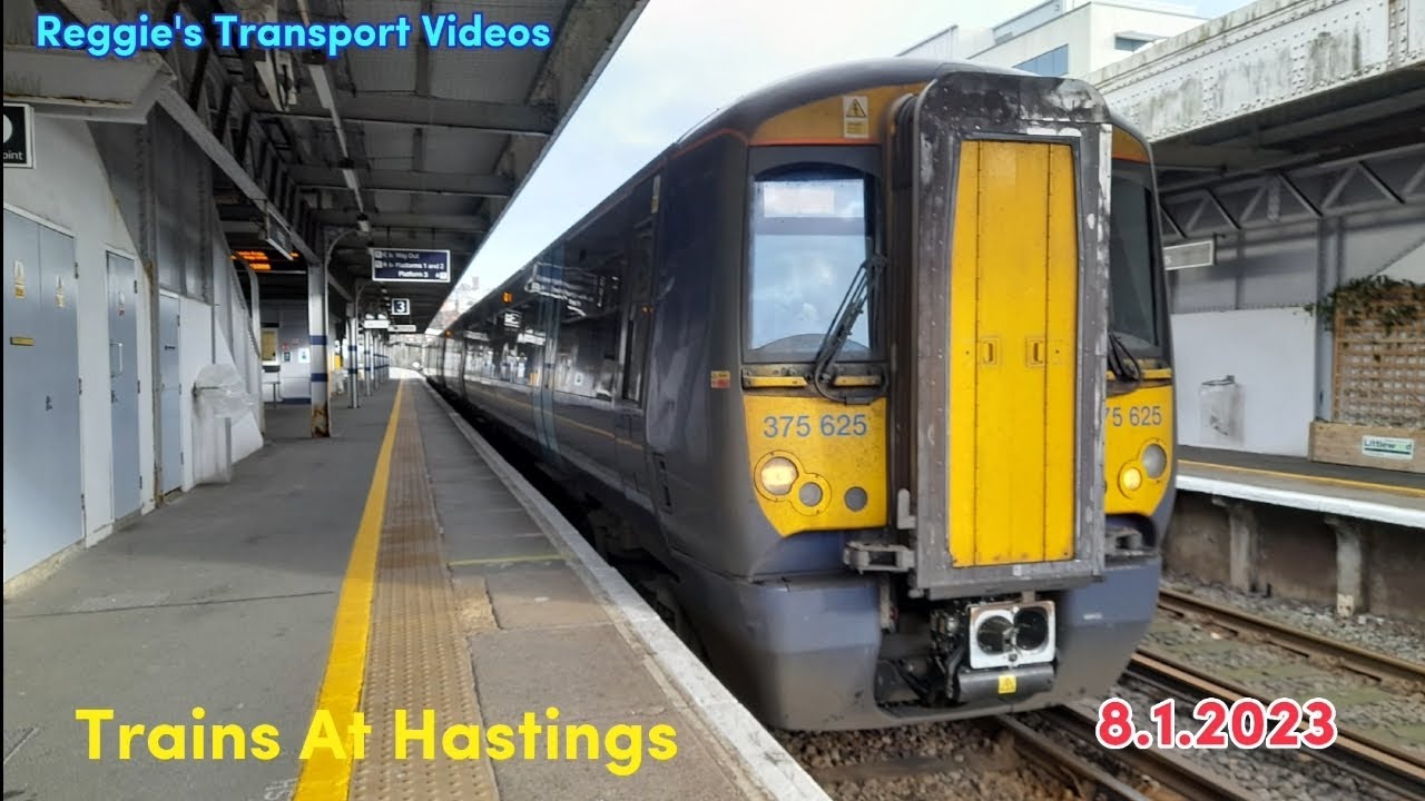 Trains At Hastings, ECL - 8.1.2023