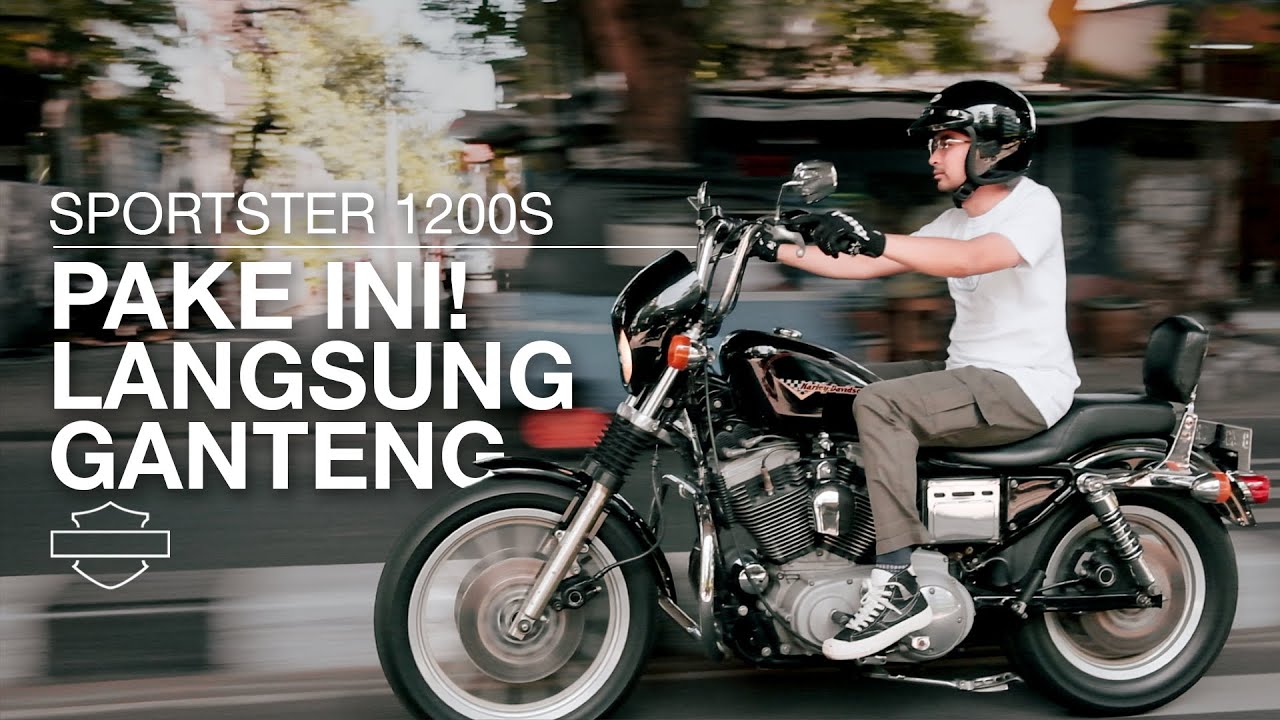 HARLEY 1200cc KALAH TENAGA SAMA 400cc, Tapi Ganteng Banget‼️First Ride Sportster XL1200S