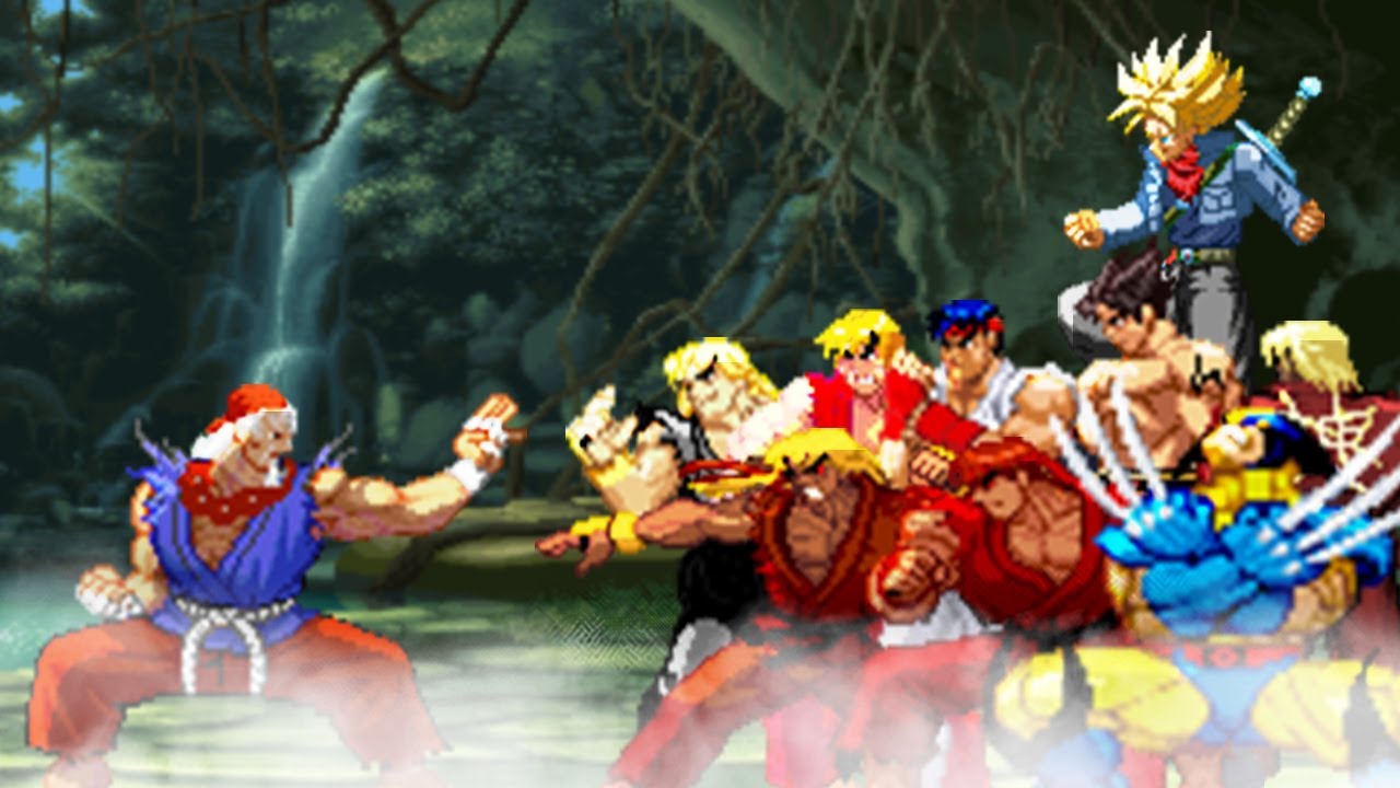 Street Fighter 3 Goutetsu vs Everyone