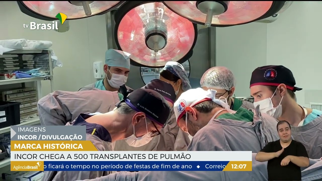 SP | Incor chega a marca de 500 transplantes de pulmão