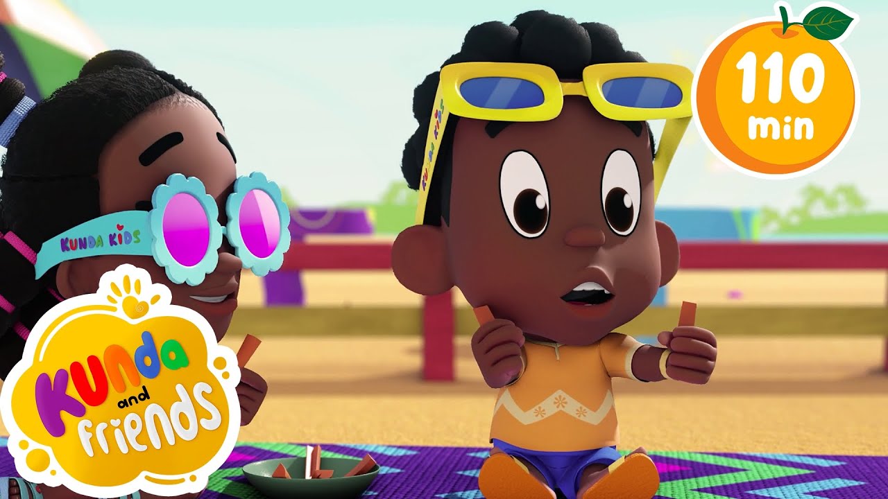 Sing Along to Colour Song, The Bugs Go Dancing & More Fun Nursery Rhymes for Kids! | Kunda & Friends