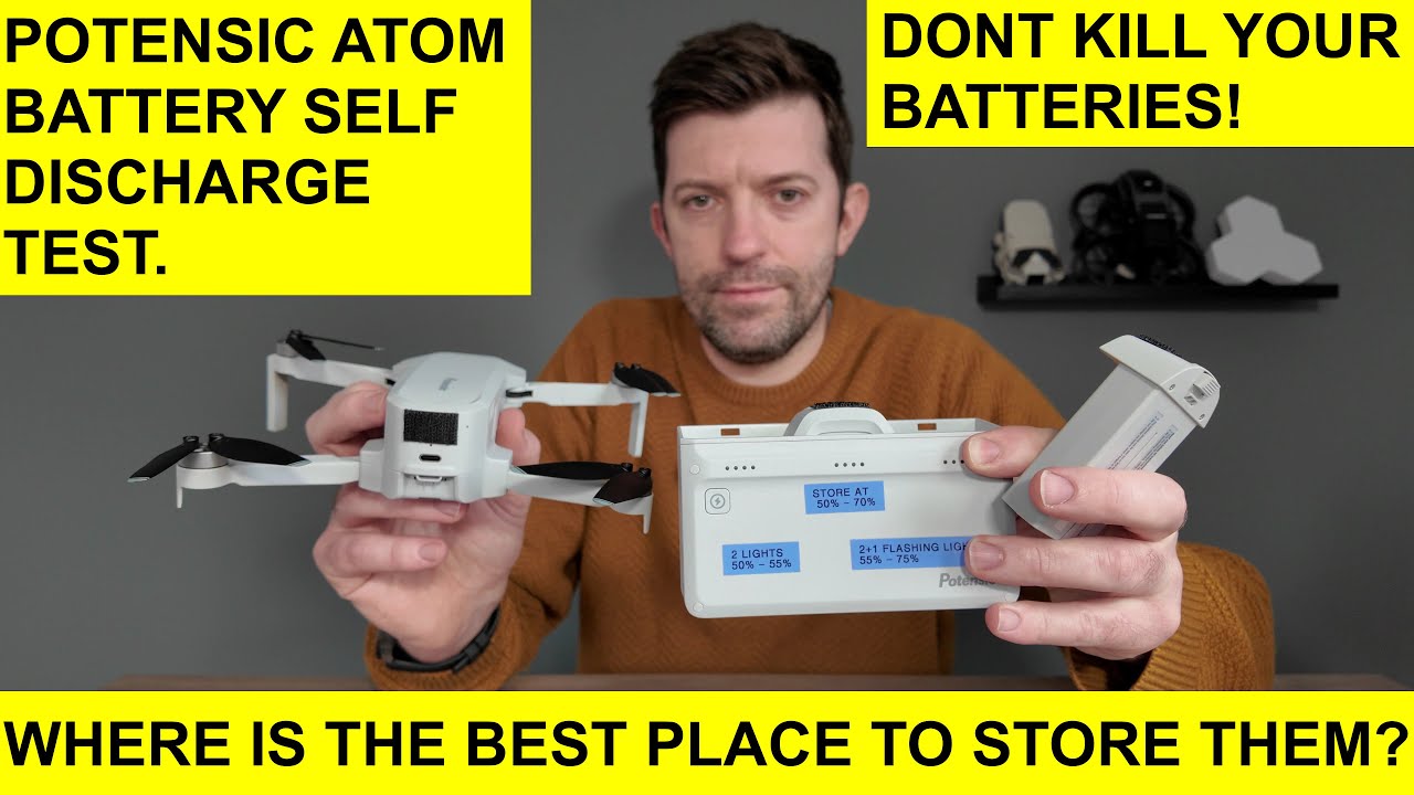 DONT KILL YOUR POTENSIC ATOM BATTERIES! POTENSIC ATOM  DRONE BATTERY SELF DISCHARGE TEST