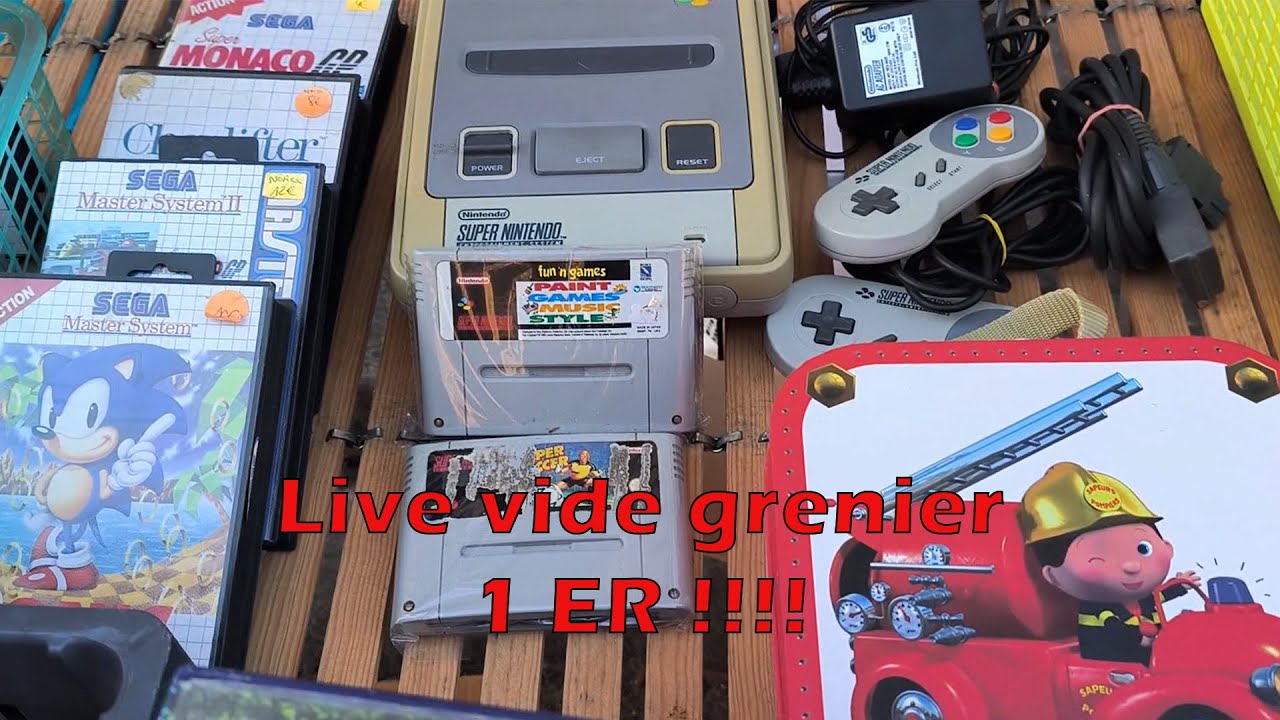 Enfin la premiere brocante de l'année !!!